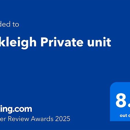 Oakleigh Private Unitヴィラ エクステリア 写真